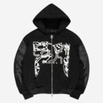 REVERSIBLE BOMBER JACKET BLACK