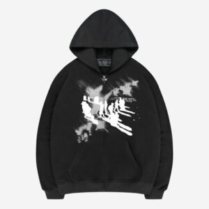 TRANSCENDENTAL ZIP ALL BLACK
