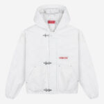 UTILITY CANVAS JACKET WHITE DUST