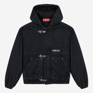 UTILITY DENIM JACKET BLACK IRON