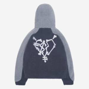 MULTIFACED FLEECE BLUE NOTES