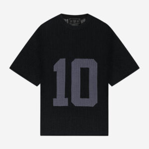 KNIT TEE JERSEY BLACK
