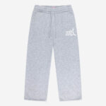FUZZY KNIT JOGGER GREY MELANGE