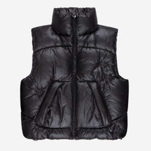 THE PUFFA VEST BLACK